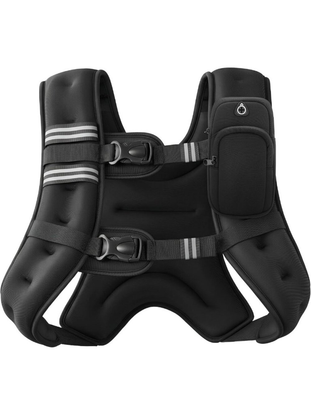 Adjustable Weighted Vest for Workout & Strength Training - 6lb to 30lb Options